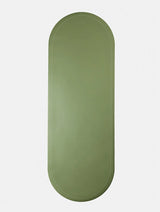 OLIE MATCHA YOGA & PILATES MAT FLAT LAY. GRIPPY YOGA MAT