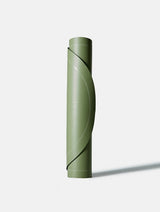 OLIE MATCHA YOGA & PILATES MAT ROLLED UP STOOD. GRIPPY YOGA MAT